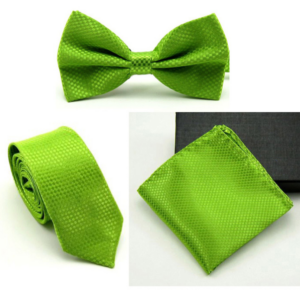 Bow Tie, Necktie and Pocket Square Set 05 - Accessories