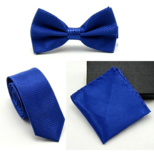 Bow Tie, Necktie and Pocket Square Set 12 - Accessories